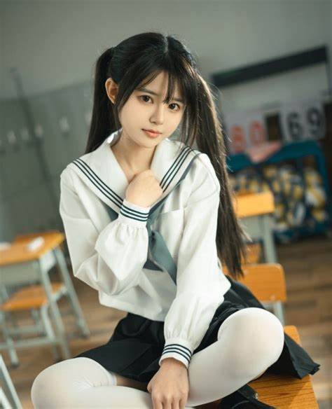 咬唇JK学妹 rua阮阮 COSPLAY写真图包合集下载