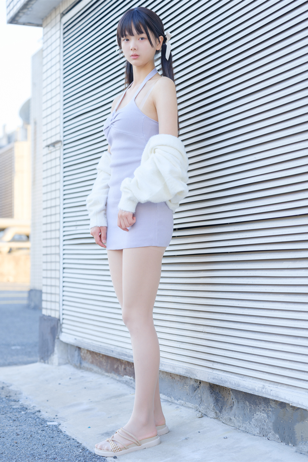 晴空05期 赤西夜夜 天台停车场肉丝双马尾Lolita [83P1V-4.68GB]