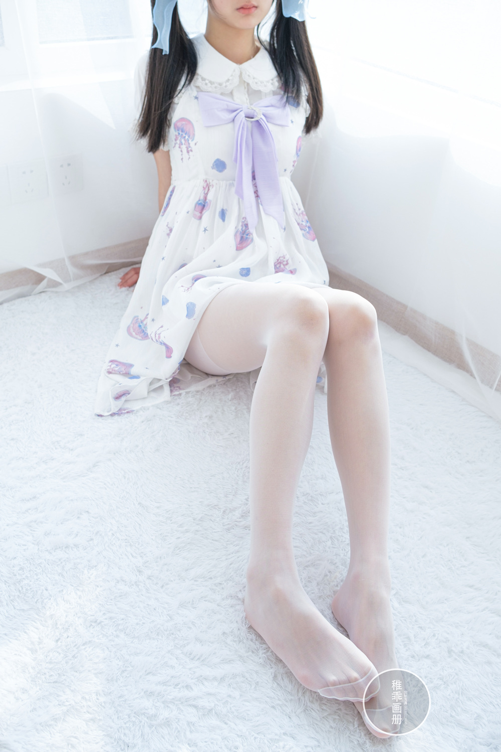 稚乖画册 赤西夜夜《Lolita》定制写真 白丝双马尾 [29P-203MB]