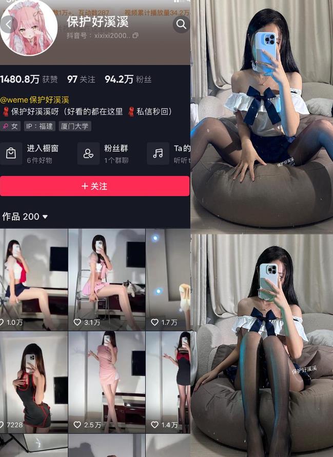 透视装私房照 保护好溪溪 微密圈写真图片及视频资源合集